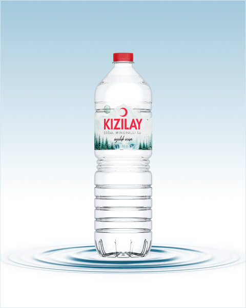 KIZILAY 1,5  LT PET SU (6 ADET)