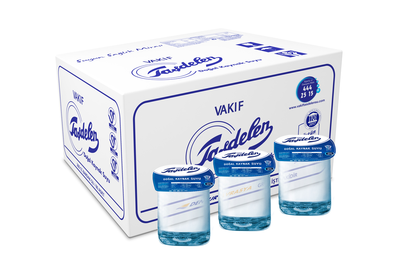 200 CC TAŞDELEN BARDAK SU (60 ADET)